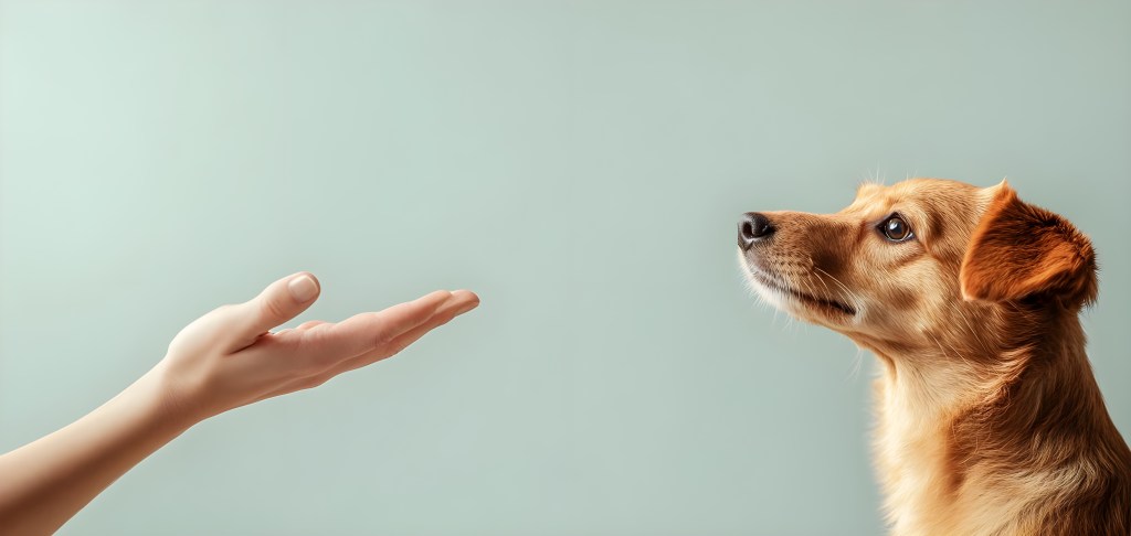 hand-reaching-out-to-a-dog-symbolizing-trust